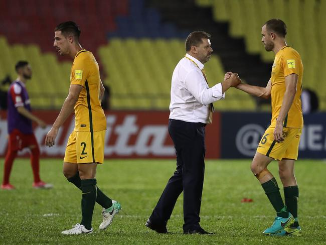 Ange Postecoglou was full of praise for the shift his players put in in Malaysia.