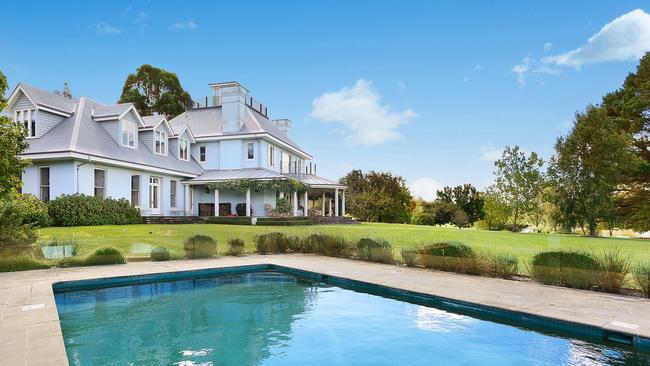 The beautiful NSW Highlands Wattle Ridge Farm, understood to have been bought for $13m by Cannon-Brookes. Picture: Supplied