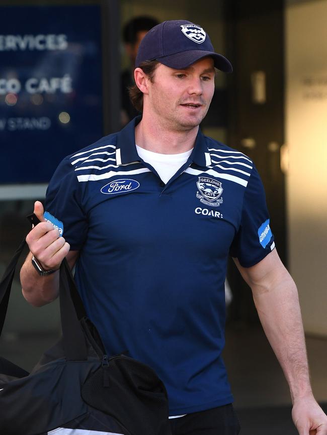 Patrick Dangerfield will be missed by SuperCoaches this week - but you might be able to trade him back in next week. Picture: AAP Image/Julian Smith