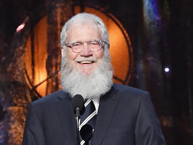 David Letterman has opened up about his blackmail scandal. Picture: Mike Coppola/Getty Images