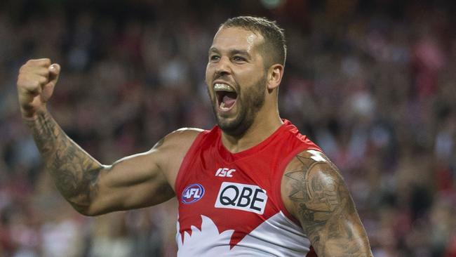 Lance Franklin expects to be back to his best next year. Picture: AAP Image/Craig Golding.