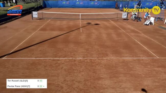 Replay: Tori Russell (QLD) [5] v Pavitar Pansi (NSW) [7] (Girls 14/u Singles SF) - Junior Claycourt Championships Day 5