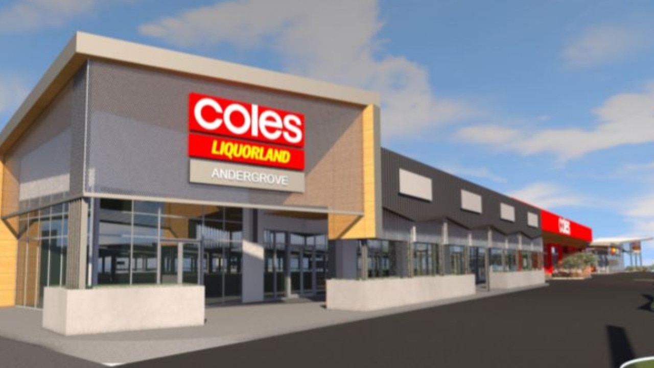 Coles Andergrove shopping centre open date revealed plus how many jobs