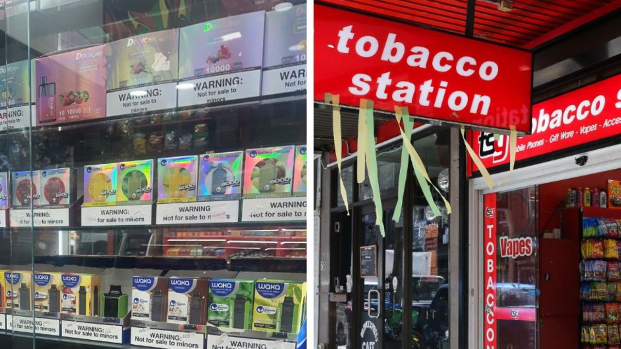 Sydney tobacconists still selling illegal vapes three months