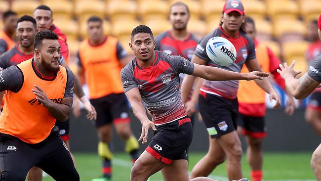 Manase Fainu turned down New Zealand to play for Tonga. Picture: Getty Images