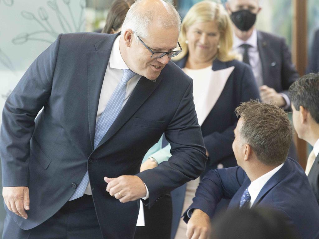 Prime Minister Scott Morrison will kick off the parliamentary year with a speech at the National Press Club on Monday. Picture: Pool via NCA NewsWire / Jenny Evans