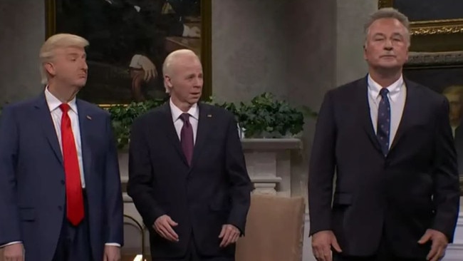 Baldwin also mocked Robert F. Kennedy Jr on SNL with James Austin Johnson spoofing Donald Trump and Dana Carvey dressed as Joe Biden.