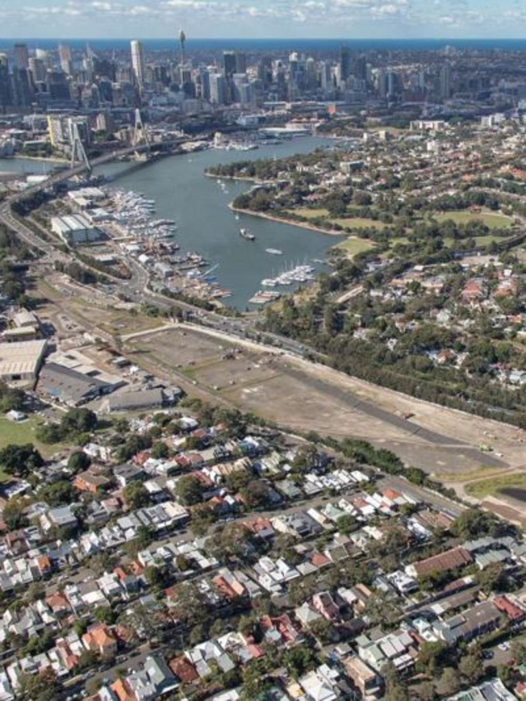 Rozelle Railyards 2019. Picture: Transport for NSW