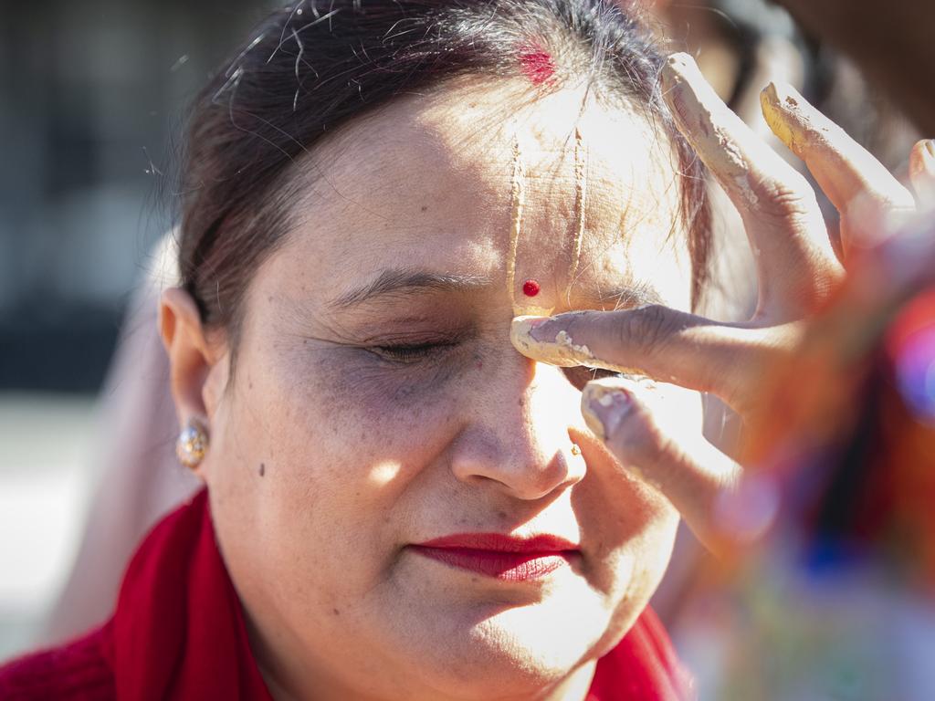 Sabita Neupane at Toowoomba's Festival of Chariots, Saturday, July 20, 2024. Picture: Kevin Farmer