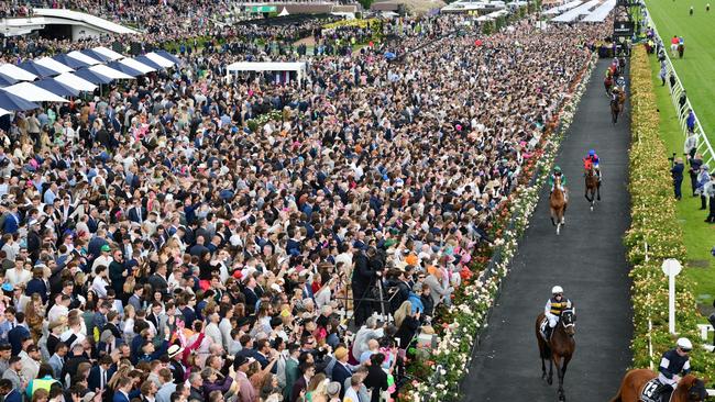 The Victoria Racing Club’s losses rose to $16.96m from the $14.94m reported by the VRC after the misery of 2021. Picture: Getty Images