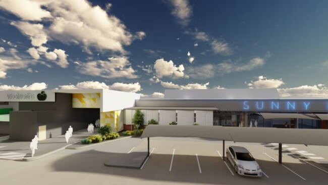 Artist's impression of how the renovated centre will look.