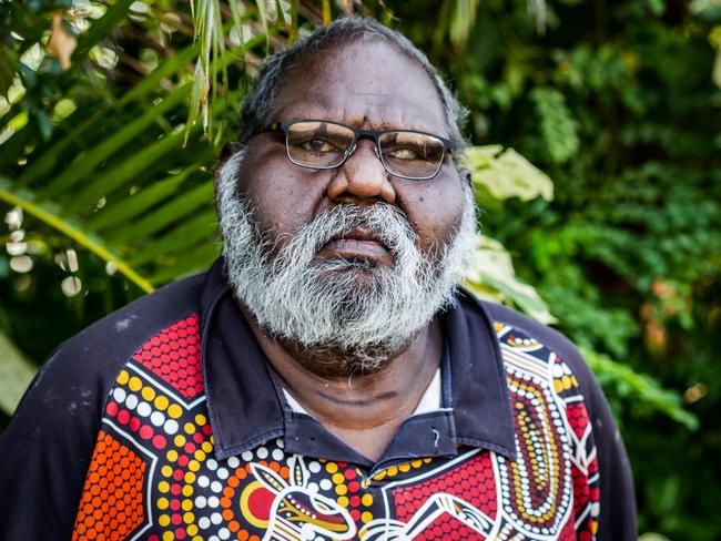 Nurrdalinji Aboriginal Corporation deputy chairman Samuel Sandy.