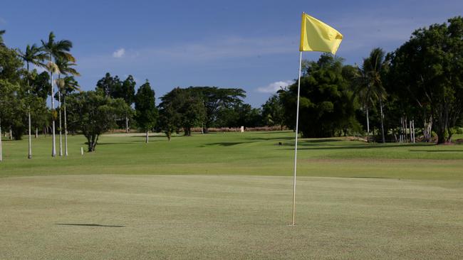 Hole 8 from the green at Innisfail Golf Club. Picture: Stewart McLean