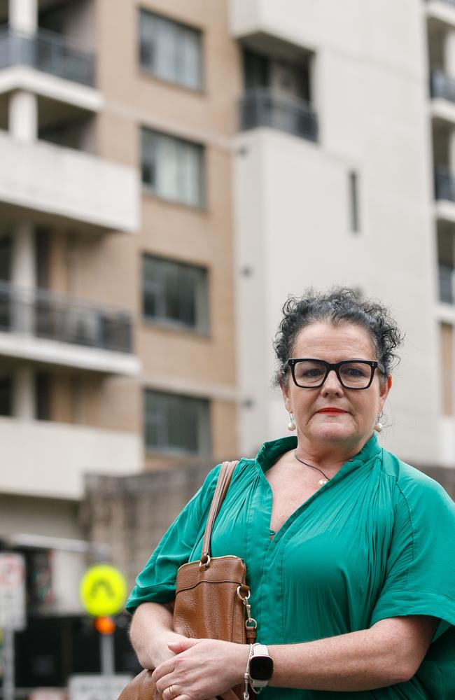 Tracy Sheehan continues to pay the mortgage on her uninhabitable apartment.Photo: NCA Newswire/Tim Pascoe