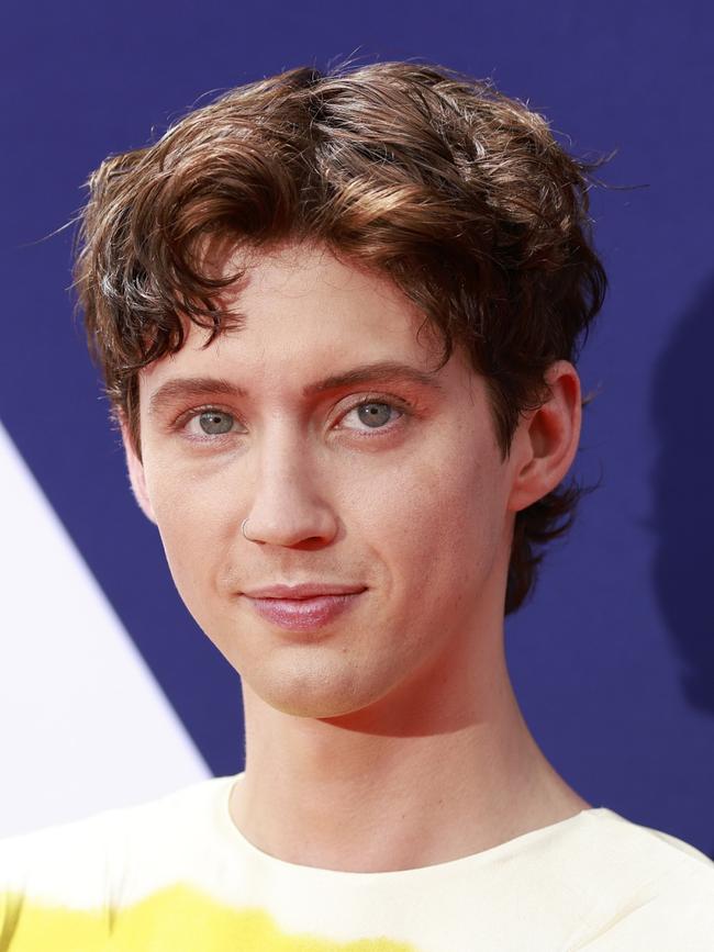 Troye Sivan tooks four trophies. Picture: Getty Images