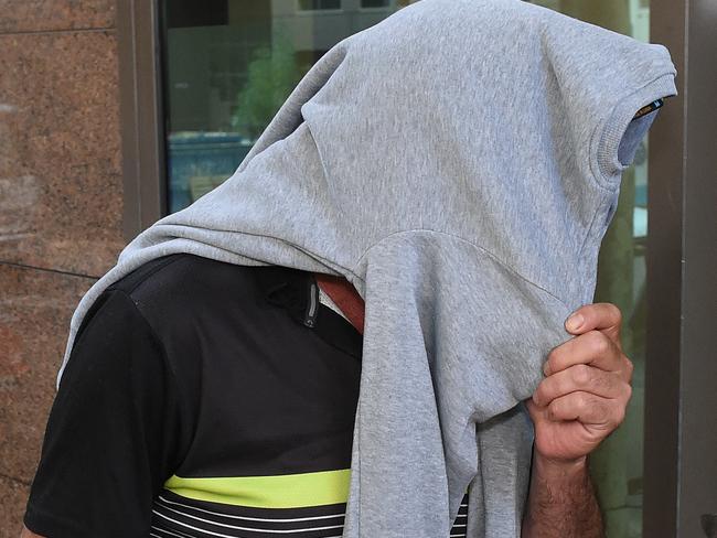 Cold case alleged rapist Theodoros Tsalkos, charged with the rape and abduction of two teenagers in St Kilda in 1987. ID confirmed by journalist. Picture: Josie Hayden