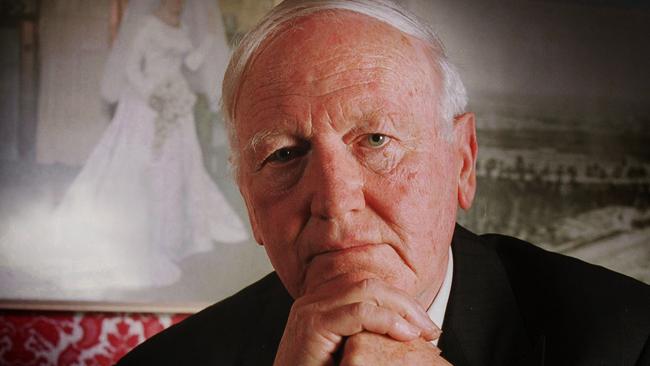 Mary Anne’s husband Group Captain Collins Fagan did a remarkable job of raising the children alone. Picture: News Corp