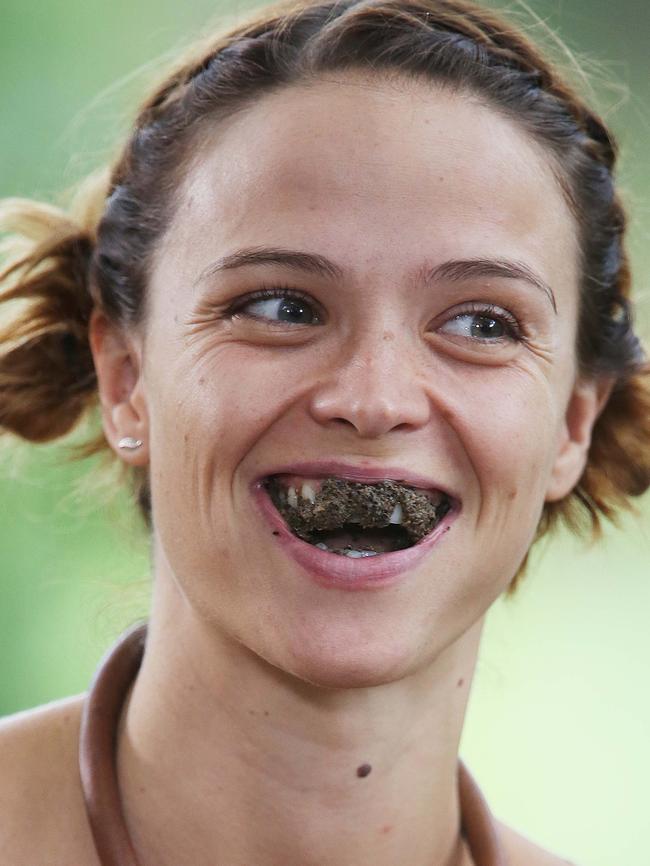 Lauren Brant in I'm A Celebrity. Picture: Network 10