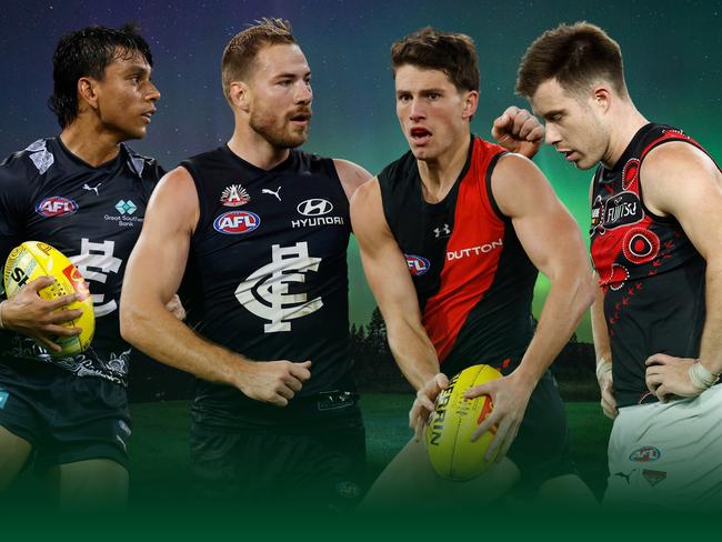 Carlton Essendon mystery teams mcguane