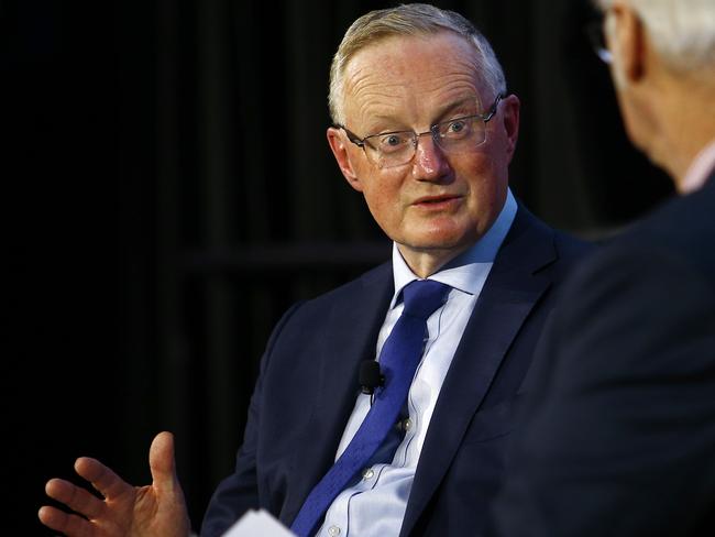 BRISBANE, AUSTRALIA - NewsWire Photos JULY 12, 2023: The Governor of the Reserve Bank of Australia Philip Lowe speaks during the Economic Society of Australia lunch held in Brisbane. Picture: NCA NewsWire/Tertius Pickard