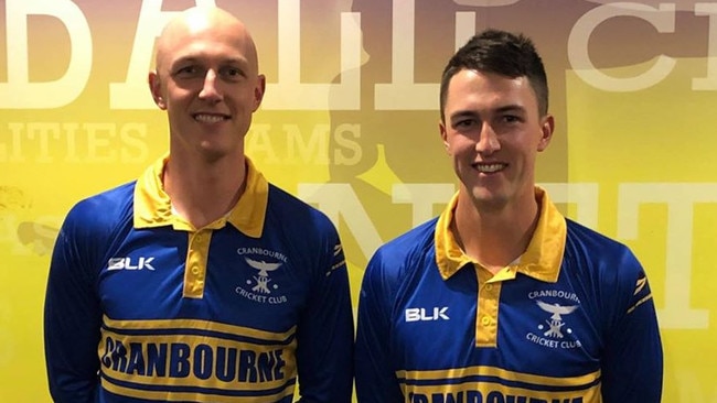 Michael and Peter Sweeney have returned to Cranbourne Cricket Club.