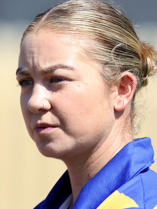 Penny Cula-Reid has departed as Williamstown VFLW coach.Picture: Stuart Milligan