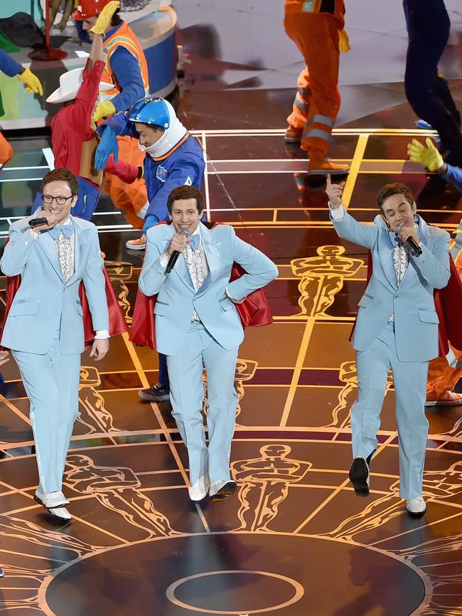 Burn those suits ... The funnymen of The Lonely Island.