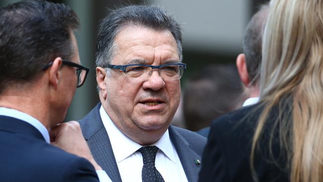 Former Howard government minister and veteran lobbyist Santo Santoro. Picture: Liam Kidston.