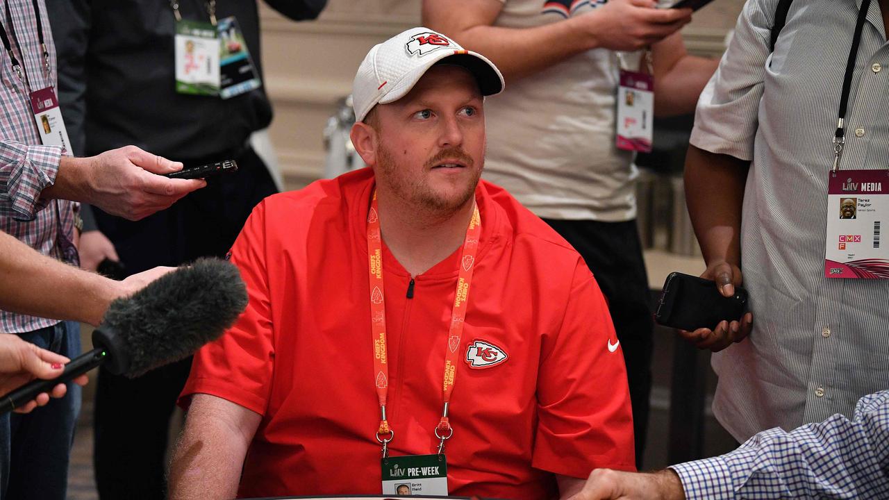 Kansas City Chiefs assistant coach Britt Reid, son of head coach Andy Reid, will miss the Super Bowl while he is investigated for drink driving following a traffic accident that left a five-year-old child with life-threatening injuries.