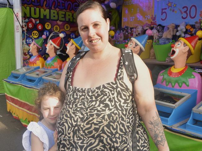 The Bacchetti family enjoying Stanthorpe's Apple and Grape Harvest Festival on Saturday, March 2, 2024. Photo: Jessica Klein