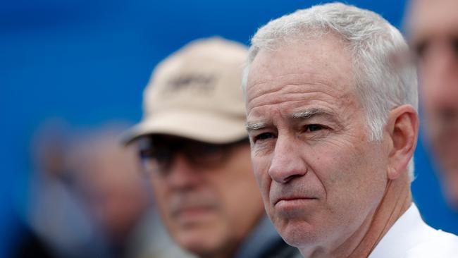 Former US tennis player John McEnroe has weighed into the debate about Margaret Court’s same-sex marriage opinions.