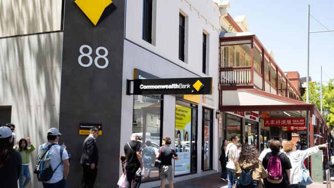 CommBank shares reached a record high this week. Picture: NCA NewsWire / Morgan Sette