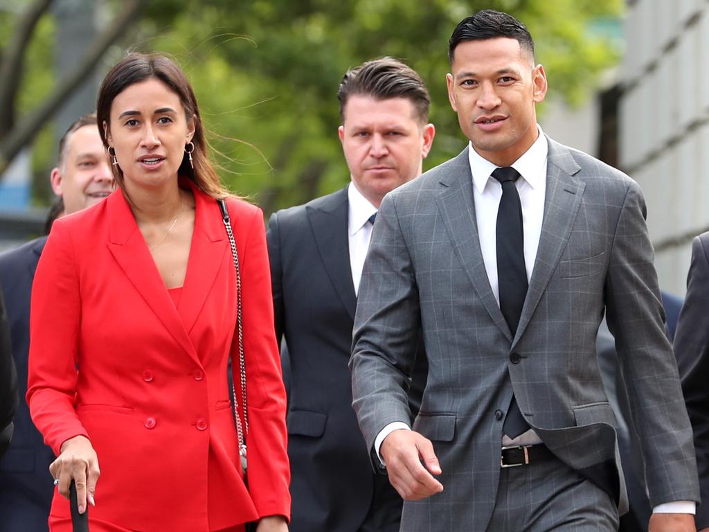 Maria Folau is also deeply religious.