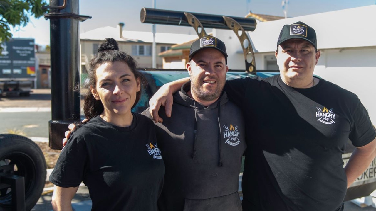 Cedric Lopez and staff at the Kingaroy BaconFest 2023.