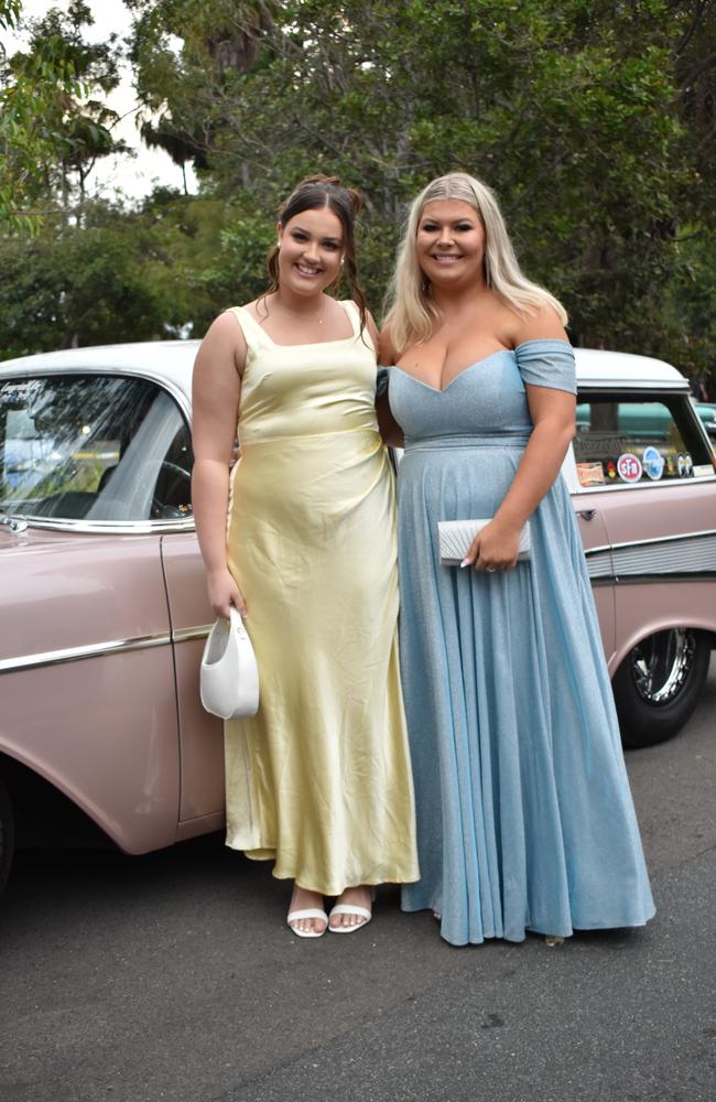 Students at the Meridan State College formal 2024.