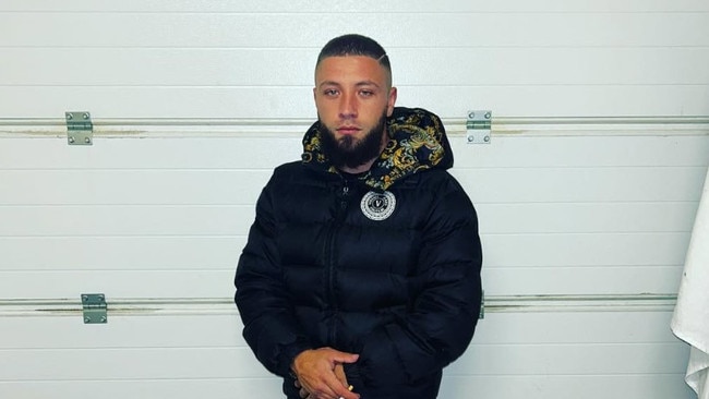 Walid Chaaban will serve three years and nine months in jail before he’s eligible for parole for shooting a 19-year-old in the leg outside Men's Gallery in December 2023. Picture: Instagram.