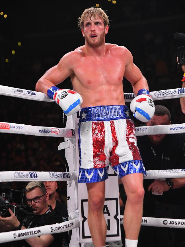 Logan Paul is pursuing a career in boxing.