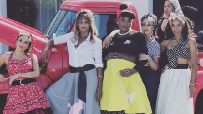 Serena Williams’ Instagram post of her 1950s inspired baby shower.