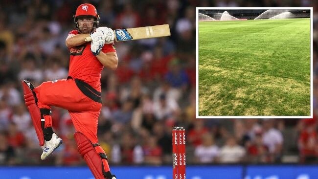 The Marvel Stadium outfield has come under fire.