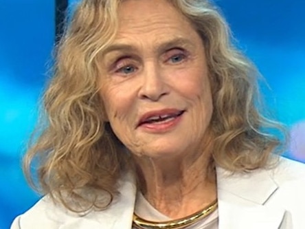 Lauren Hutton's awkward The Project interview. Picture: Ten