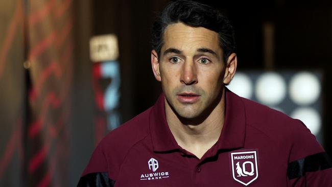 Slater has done an outstanding job in charge of the Maroons. Picture: Getty Images