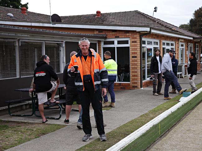 A group of members at the club's last day of service in August 2018. Picture: Adam Yip / Manly Daily