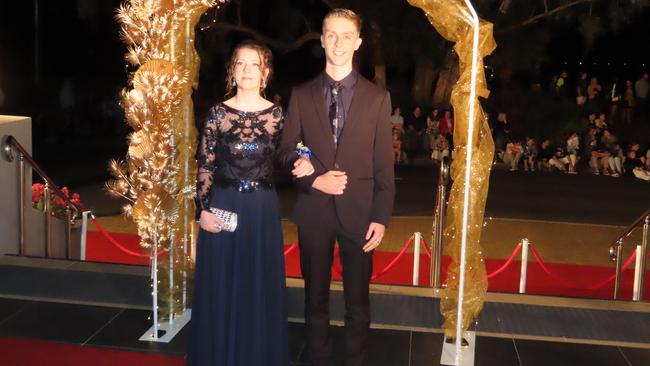 Liana Stewart &amp; Jack Bortolanza at the Xavier Catholic College formal.