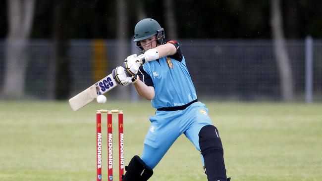 Will Thomson once again top scored for Southern Districts. Picture: John Appleyard