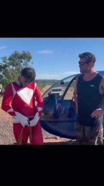 When superheroes collide in the Northern Territory