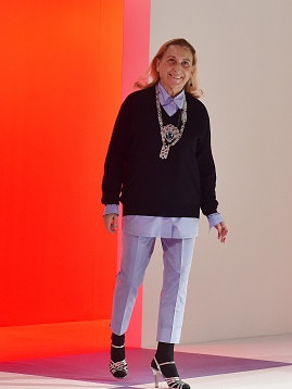 Fashion designer Miuccia Prada.