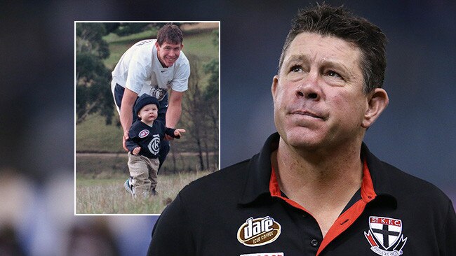 Brett Ratten talks about his son Cooper.