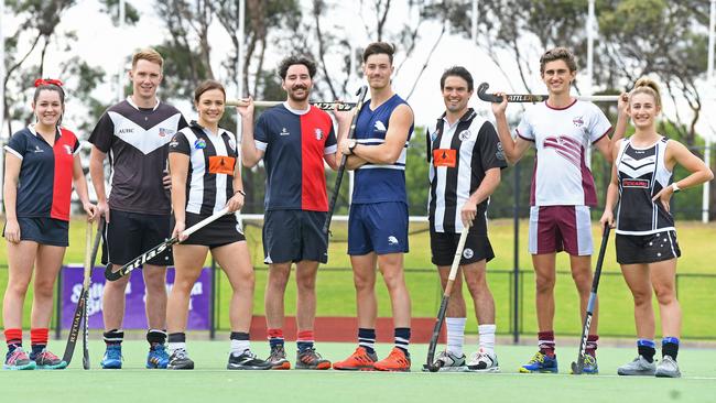 Hockey SA Premier League stars all set for their 2021 campaigns. Picture: Tom Huntley