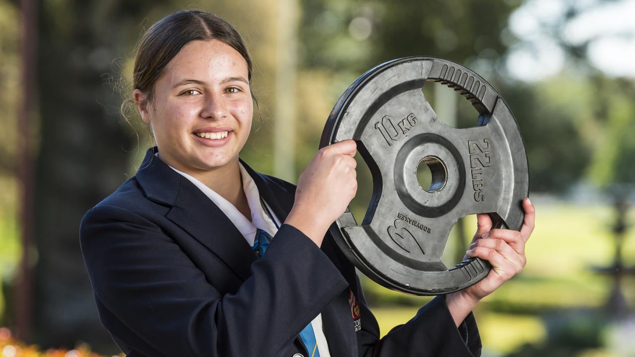 Concordia Lutheran College student Selina Richards for Bright Futures feature. Picture: Kevin Farmer