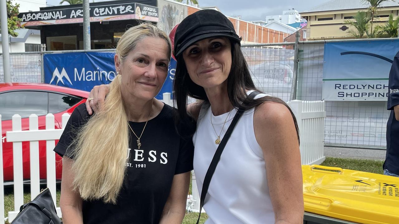 Cairns Italian Festival 2023: Cecilia Pilat and Gilda Furnori. Picture: Bronwyn Farr